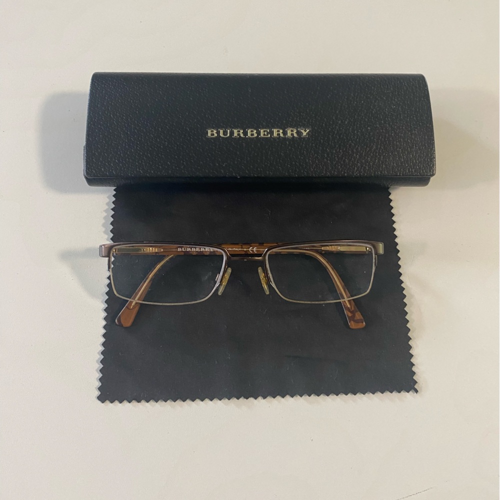 Burberry Glasses Rectangular Half Rim - image 1